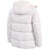 Converse Down Jackets Women's White Hooded Moderate Other 10023712-A02