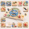 Giochi da Tavolo Montessori in Legno Giocattoli per Bambini 0 12 Mesi Giocattoli Educativi per Bambini Giocattolo Volante Giocattoli per Bambini Piccoli Regali Bambino