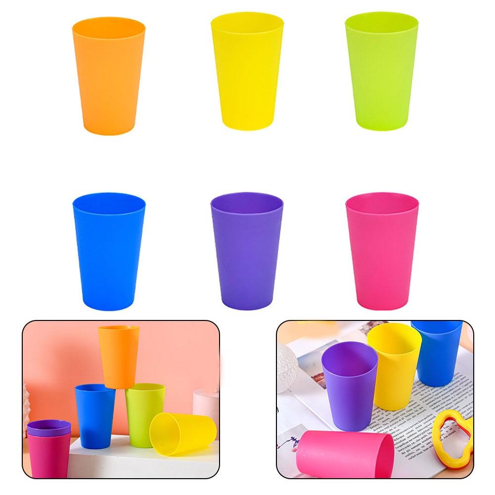 6*6*8.7cm Colourful Cups For Microwave Multipurpose