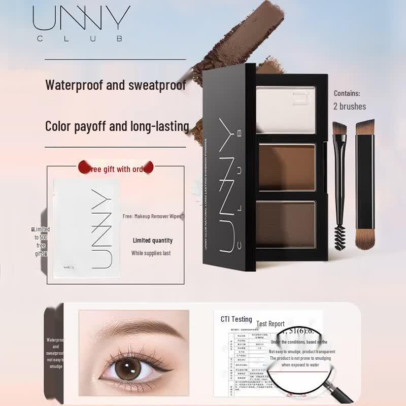 Unny Club Soft Makeup Long-lasting Eyebrow Powder