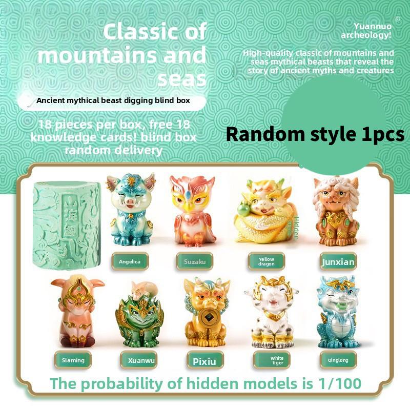 

Of Classic Mountains And Rivers Mythical Creature Model Kids Collectible Gift