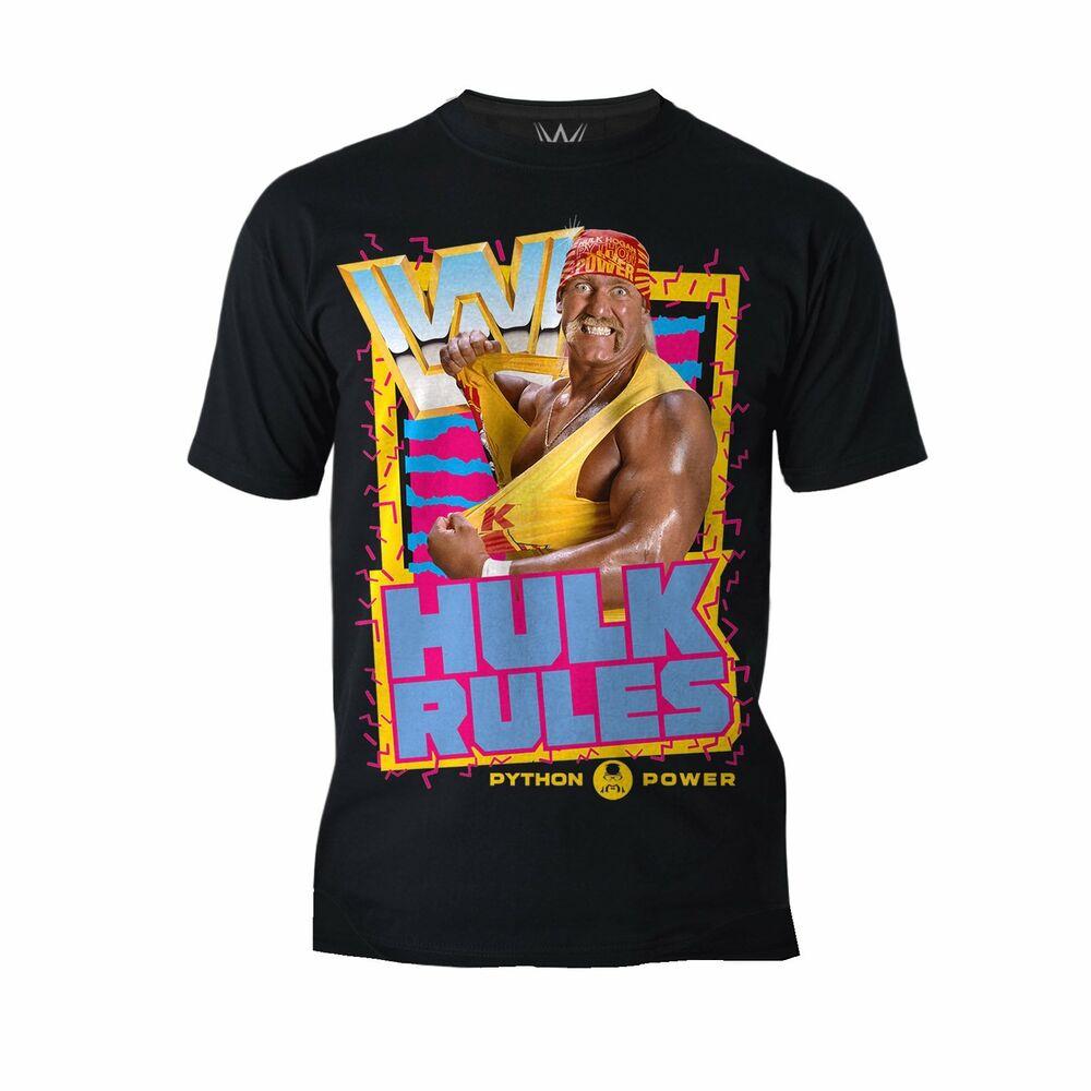 

Футболка унисекс Wwe Hulk Hogan Retro 80S 90S Memphis Rules 01