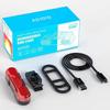 Rechargeable Bicycle Headlight & Horn for Night Mountain Biking