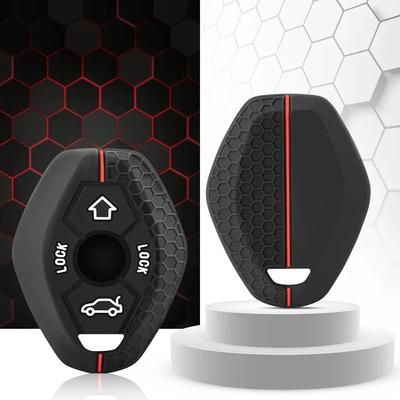 Silicone Shell Fob For BMW X5 E53 X3 F83 E46 E39 E38 E60 E63 E61 E64 Series 3 5 7 330i Z3 Z4 E85 E86 M5 325i Car Key Cover Case