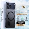 For Magsafe Heat Dissipation Phone Case for IPhone 17 Air 16 15 14 13 12 Pro Max Magnetic Wireless Charge Hard Shockproof Cover