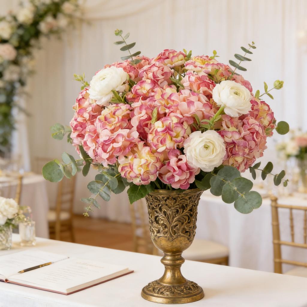 Artificial Flowers Silk Carnation Centerpieces Valentine's Wedding Brial Bouquet Room Home RoomTable Gift Arrangement Accesorios