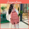 Stylish Large Capacity Nylon Backpack For Women And Men Ideal For School And Travel