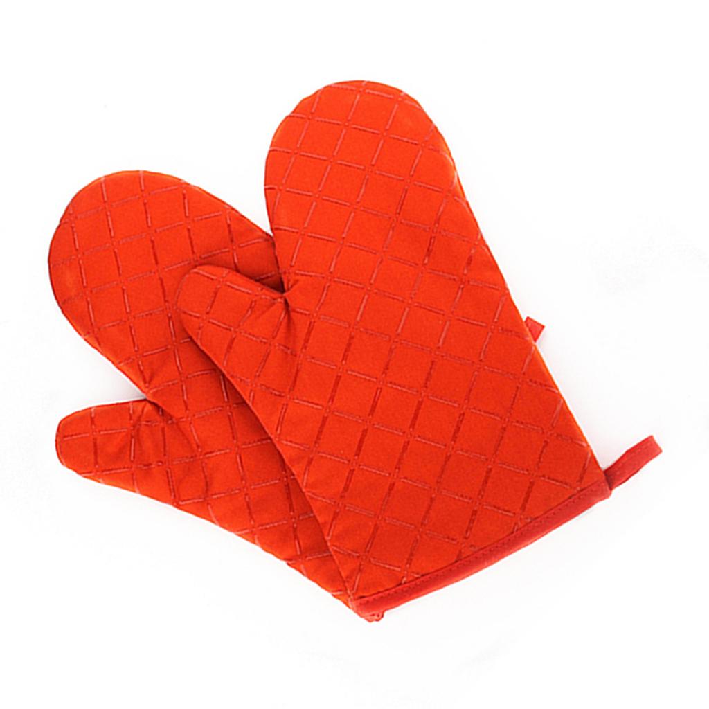 Silicone Gloves Oven Microwave Oven Baking High Temperature Heat Insulation Non-Slip Thickening Household Industry