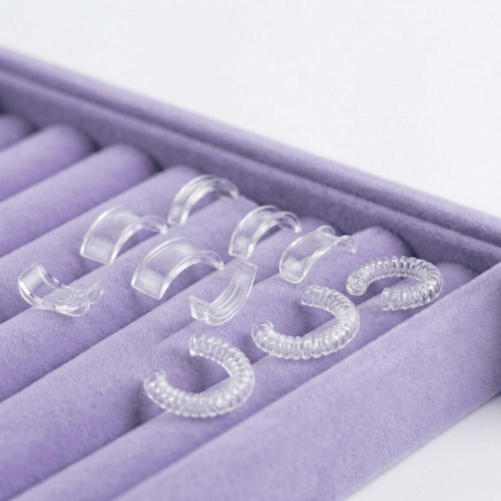15/26Pcs Silicone Ring Guards for Loose Rings Invisible Design Ring Tighteners Women Men