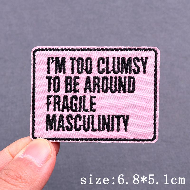Letters Slogan Embroidery Patch Iron On Embroidery Patches For Clothing Thermoadhesive Patches On Clothes Book Lover Patch Decor