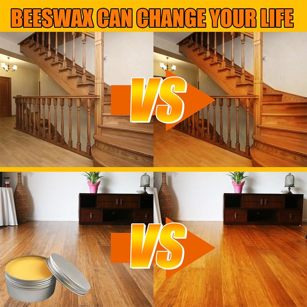 Wood Care Wax Natural Pure Wax Home Floor Polishing Wood Care Products Household Floor Furniture Polisher Wax Accessories