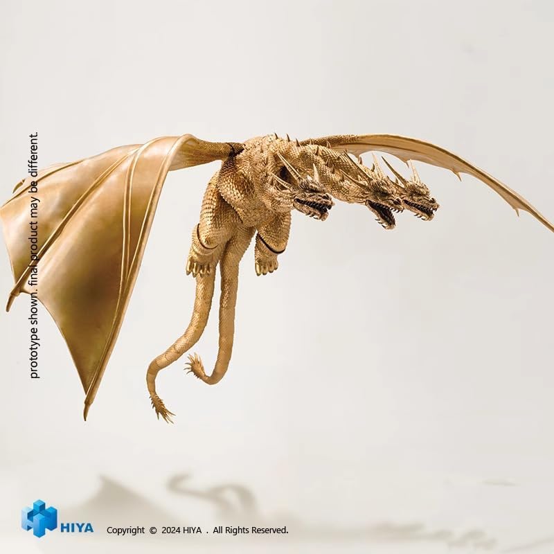 HIYA TOYS Exquisite Basic Godzilla Series King Ghidorah 1991 Movable Action Figure Painted Finished Product