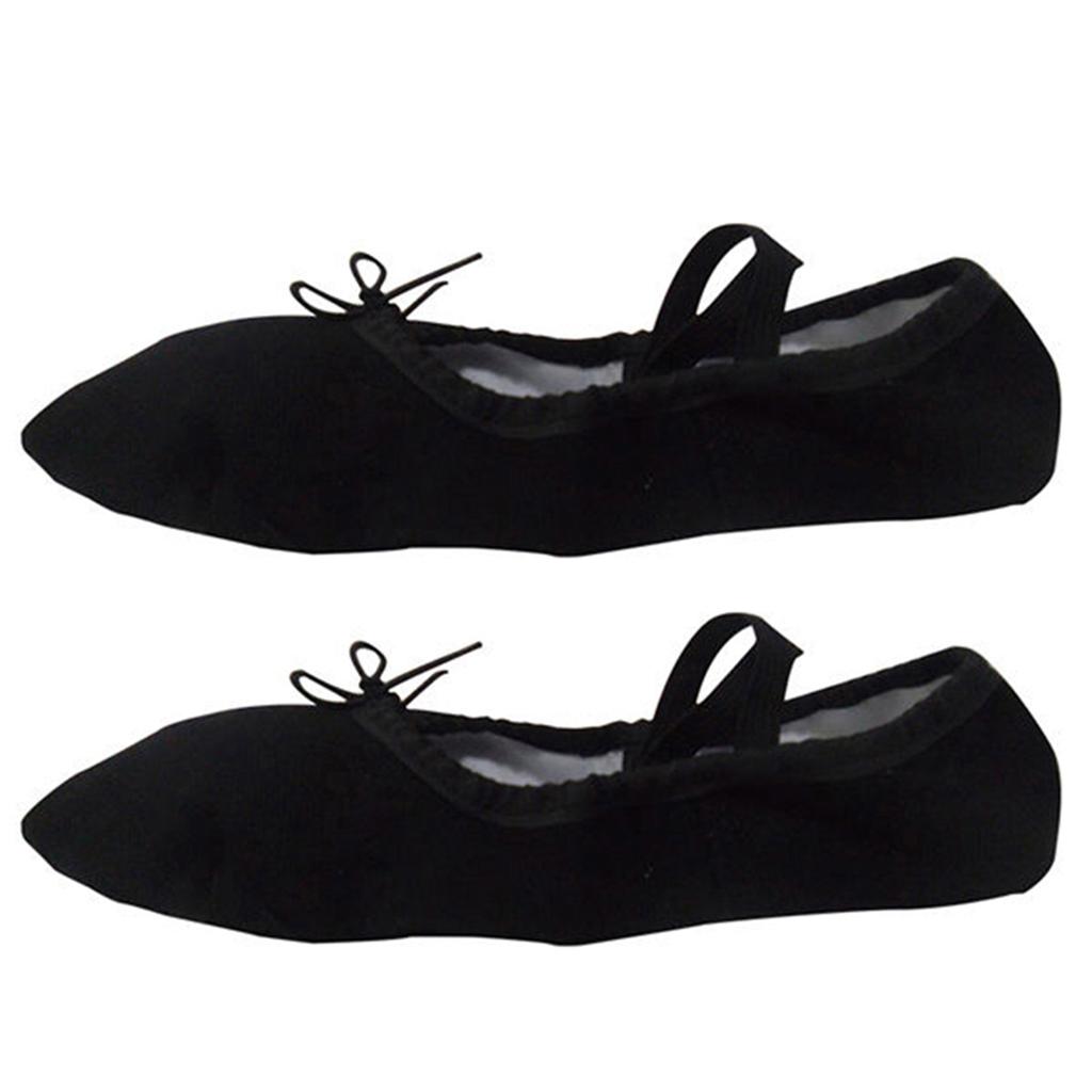 Women Men Soft Anti-Slip Sole Adults Dance Ballet Gymnastics Shoes