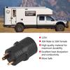 125V RV  Power Cord Adapter 30A Male To 50A Female Connector Plug (AU Plug)