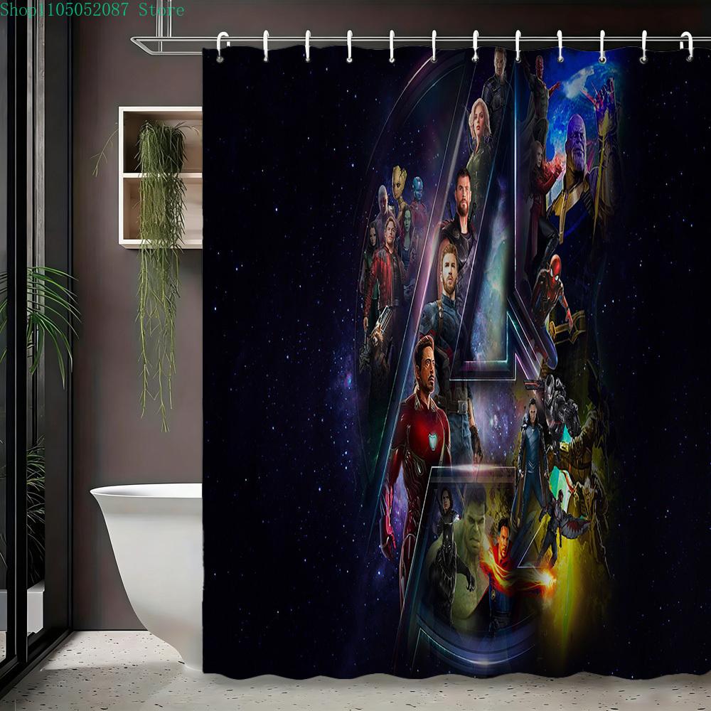 X-Men Xavier'S School Logo Waterproof Shower Curtain For Superhero Decor
