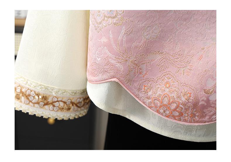 Chinese Style Sleeveless Embroidered Vest for Middle-Aged and Elderly Women