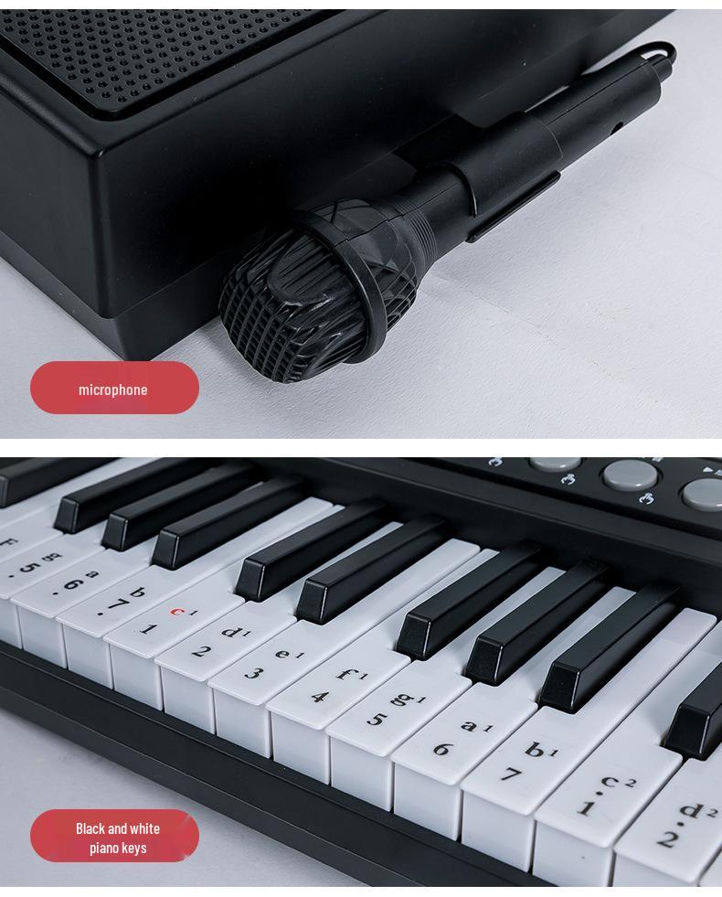 Portable 61-Key Electronic Keyboard for Beginner Students