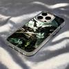 Predator Phone Case For IPhone 17 Pro Max 16 15 14 Pro Max IPhone 13 Pro Max 11 Plus Transparent Cover