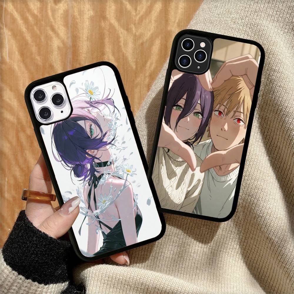 Chainsaw Man The Movie Reze Arc For iPhone 17 16 15 14 13 12 11 Mini Pro Max Plus PC+TPU Back Phone Cover