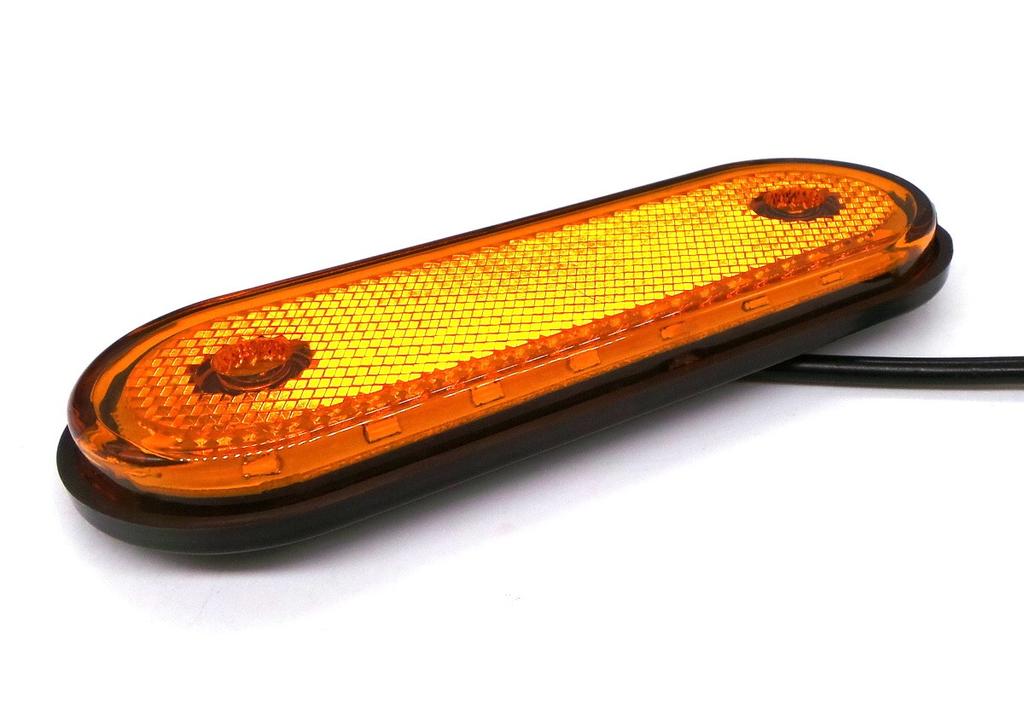 Marker Lamp 20 LED 24V Colors Orange, Off-Road