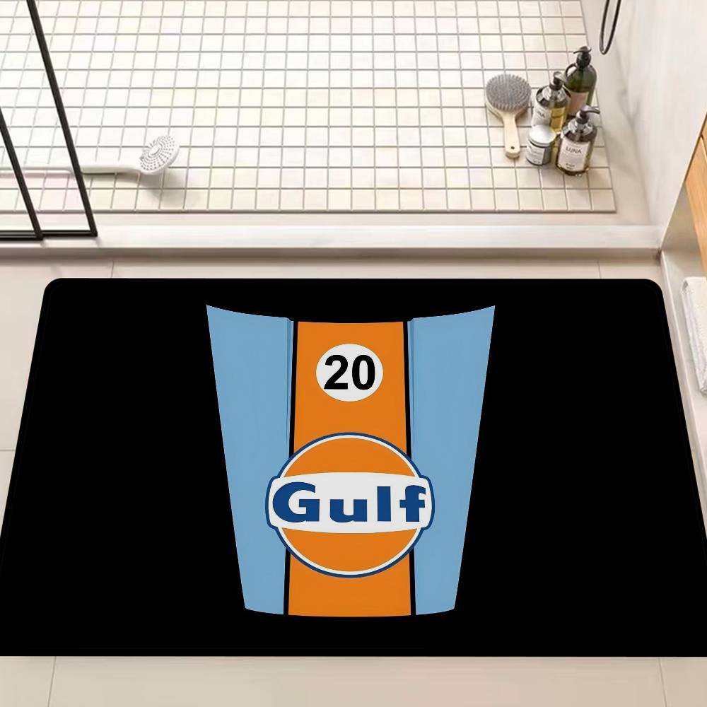 G-Gulf Rennwagen Eingangstür Matte Nordischer Stil Schlafzimmer Wohnzimmer Fußmatte Haus Balkon Anti-Rutsch Modernes Wohnaccessoire