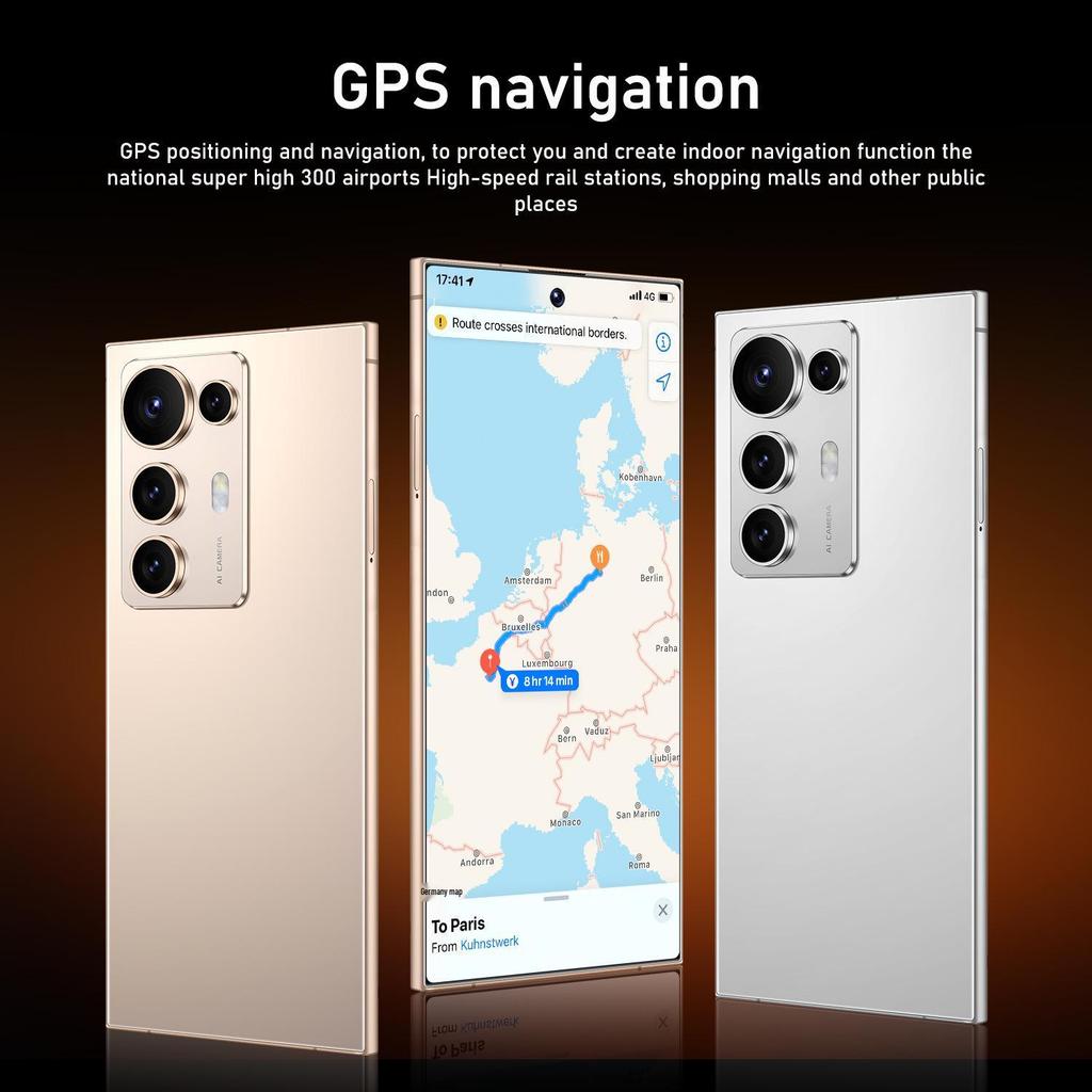 S25 Ultra 7.3-inch Android Smartphone, 4GB RAM+128GB Storage, HD Display, True 4G Global Version - Awaiting Shipment