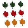 Fall Theme Leaves Series Miniature Flat Back Resin Cabochons for Scrapbooking DIY Home Decor Craft Accessories