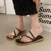 Summer Out Sandals Women's Fashion Muffin Bottom Women's Slippers Strictly Selected Douyin Popular Thick-soled Cool Slippers Cross Belt