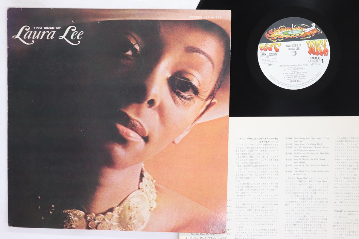 

LP Record LAURA LEE Two Sides Of Laura Lee IQP80627 HOT WAX 1972 Japan SoulFunk Used