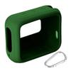 Shockproof Silicone Case for JBL GO 4 Portable Bluetooth Speaker with Carabiner for Travel and Protection