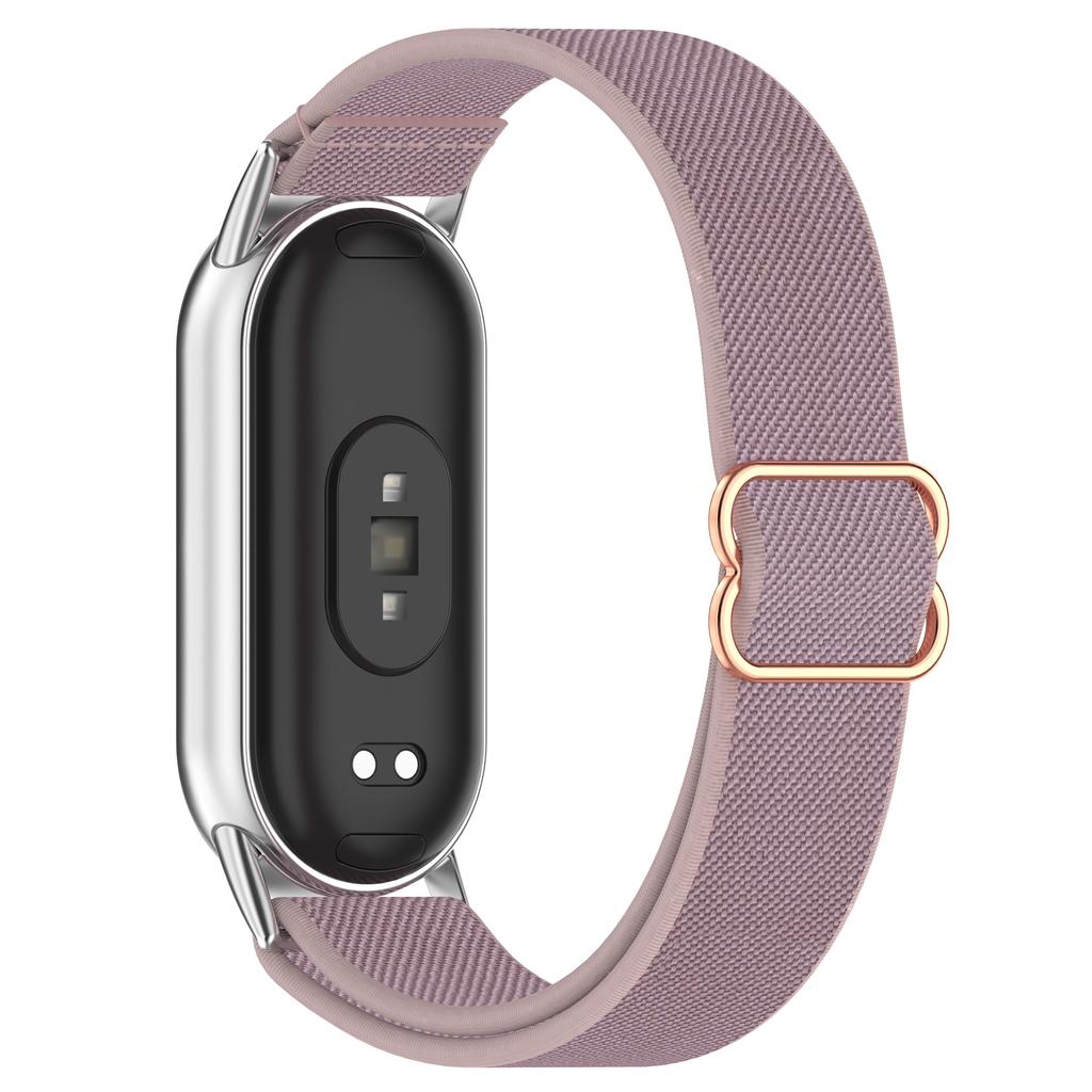 Smart Watch Band for Xiaomi Smart Band 9/9 NFC/8/8 NFC Nylon Elastic Braided Strap