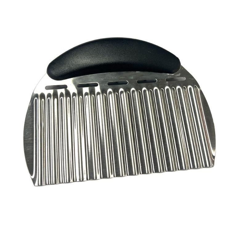 Stainless Steel Crinkle Cut French Fry Cutter Potato Slicer Onion Wave Chopper Kitchen Tool