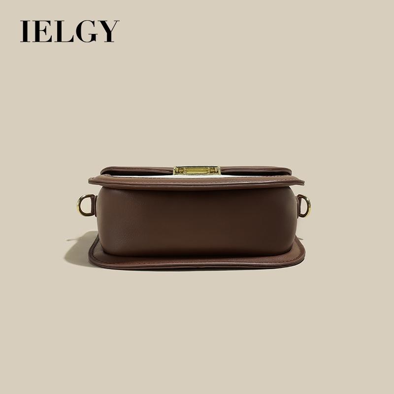 IELGY Fashionable Stone Pattern Saddle Lock Shoulder Bag For Women - New For