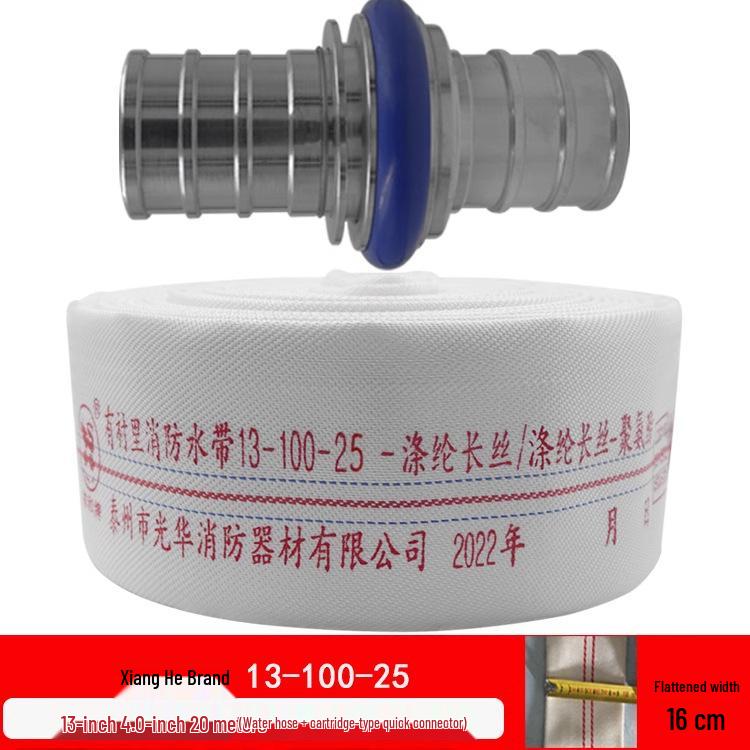 Polyurethane High-Pressure Fire Hose Type 13 for Agricultural Irrigation, 3 & 4 Inch Sizes