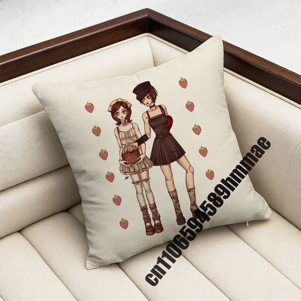 For Ren Nana Osaki Yasushi Shin Throw Pillow Case Sham 45X45Cm Decoration Square Sofa Pillowcase Pad Cover