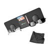 F Sport Car Sunglasses Holder with Two Glasses Clips and Three Card Securely fits F Sport and LS sun PU Magnetic Easy to Car Large Includes Glasses