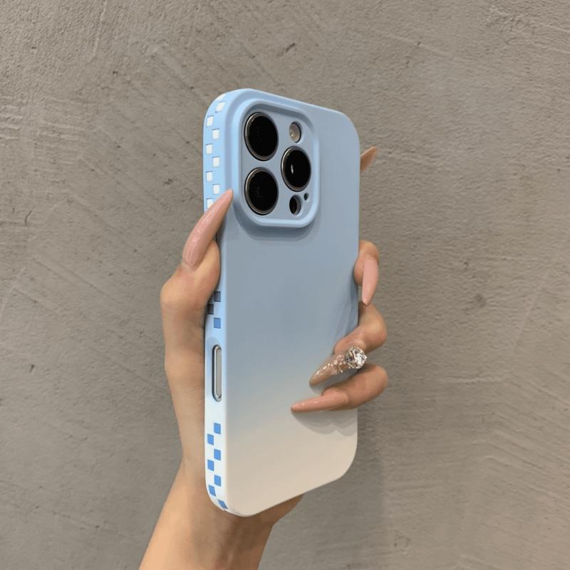 Luxury Liquid Silicone Gradient Color Phone Case For For Iphone 13 14 15 16 17 Pro Max Air Plus Soft Candy Bumper Cases Cover