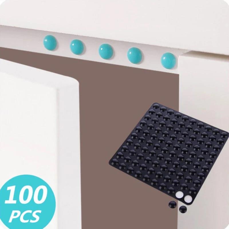 Damper Buffer Wall Stickers Self Adhesive Toilets Drawer Door Cabinets Anti-Collision Rubber Non Slip Silicone Feet Pad
