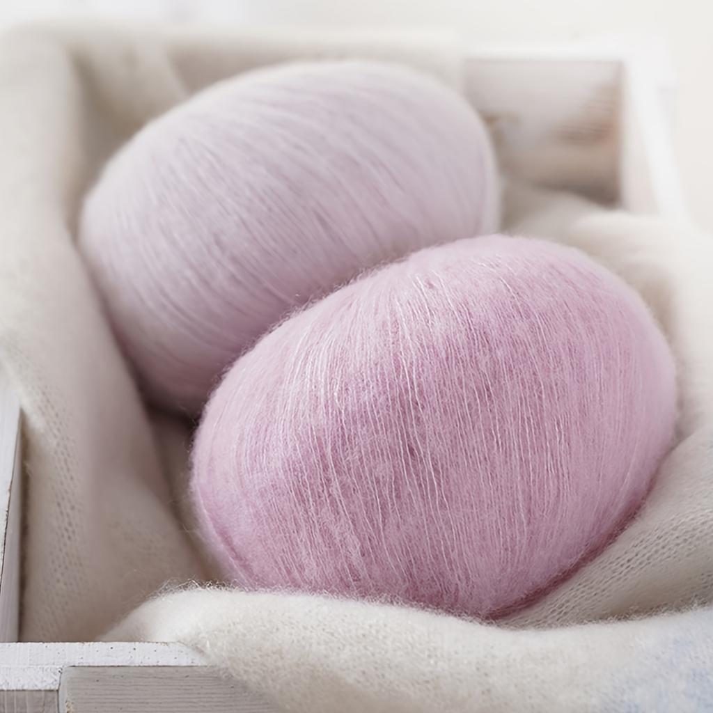 50g/pz 510m/pz Angola Filato Mohair Amorous Sottile Lavoro a Maglia a Mano Maglioncino per Bambino Lana Morbida Filato per Uncinetto per Sciarpa Scialle Filo Sottile
