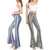 Serpentine Knitted Elastic Waist Casual Amazon Trousers