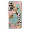 Phone Case For Xiaomi Mi Poco X7 X6 X5 NFC X3 Pro 17 15T 15 14T 14 13T 11 12 13 Lite Clear TPU Cover Pink Leopard Print Pattern