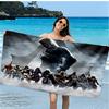 Assassin Game Microfiber Beach Towel, Soft And Absorbent, Quick-Dry, Ideal for Summer Travel, Beach Essential, Swimming Pool Gifts