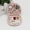 Adorable Pink Sewing Kit: Complete Set with Everything You Need, Compact & Convenient for On-the-Go Fixes