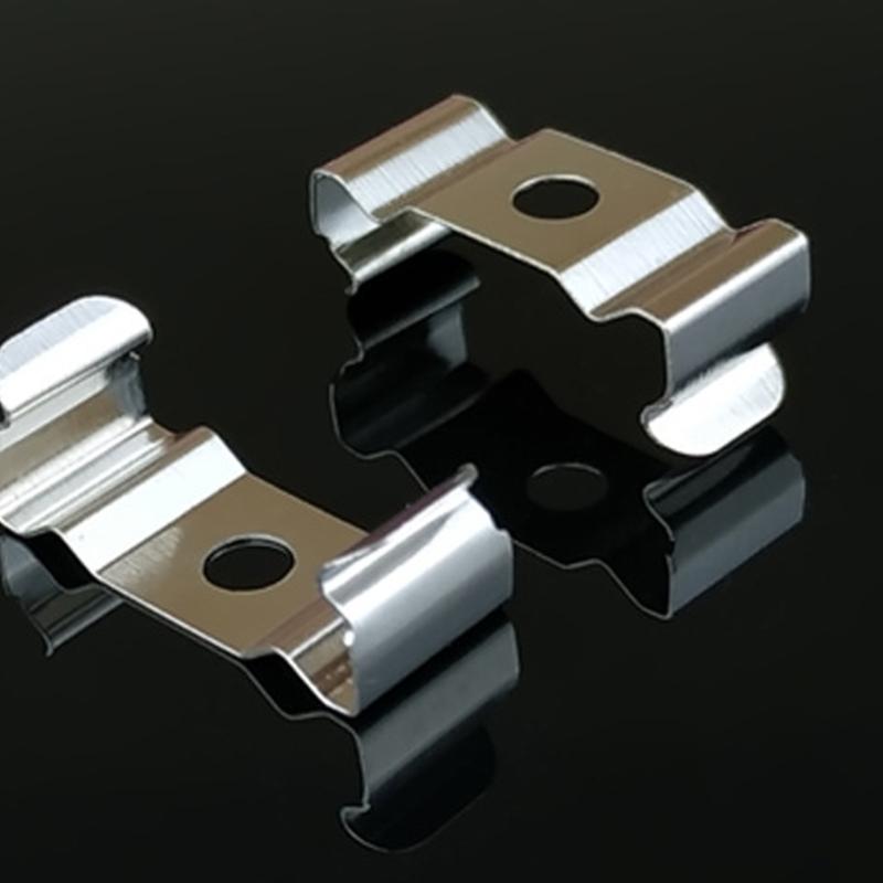 T5 Integrated Fastener Brackets Easy Installation Secure Hold for Fluorescent Fixtures Manganeses Steel Construction