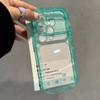 Transparent second mobile phone case is suitable for Apple 11 mobile phone iphone11promax rainbow shell candy color hard case