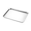 Wutuo 430 Stainless Steel Square Steaming and Baking Tray