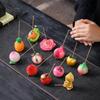 Lychee Resin Incense Holder, Sandalwood Burner, Ceramic Home Decoration