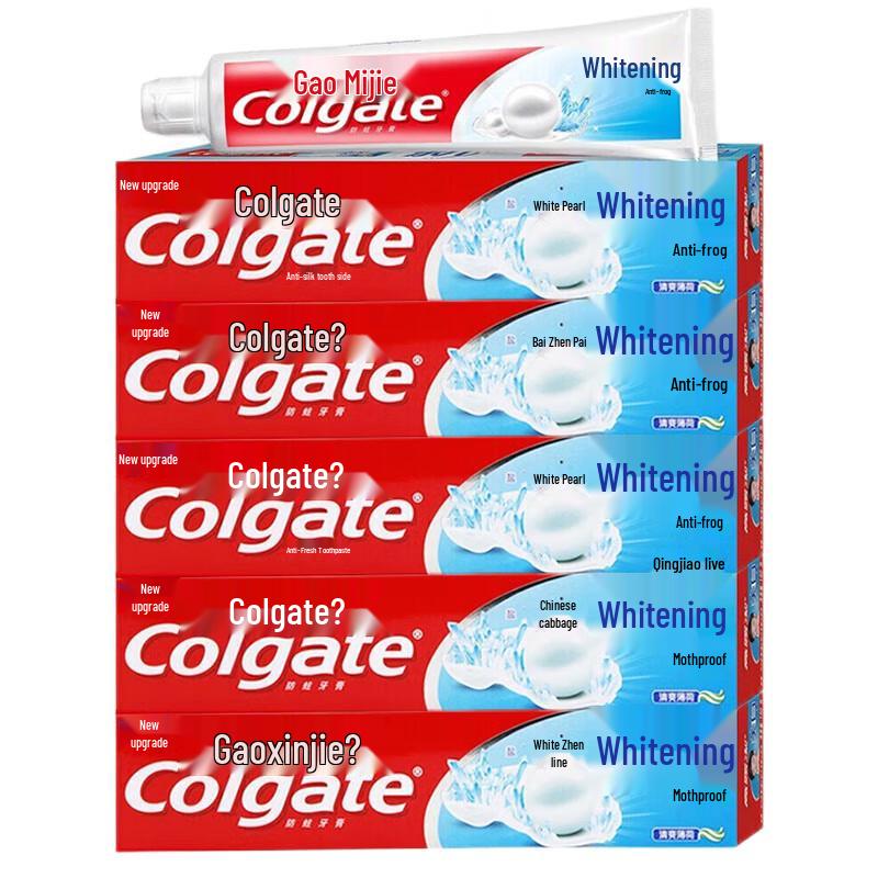 

Colgate Anti-Cavity Whitening Toothpaste 140g x 5 Pack
