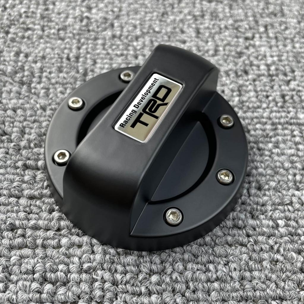 AYDMY Rare Handmade TRD Gasoline Fuel Spout Cap Fuel Cap Cover (Black)