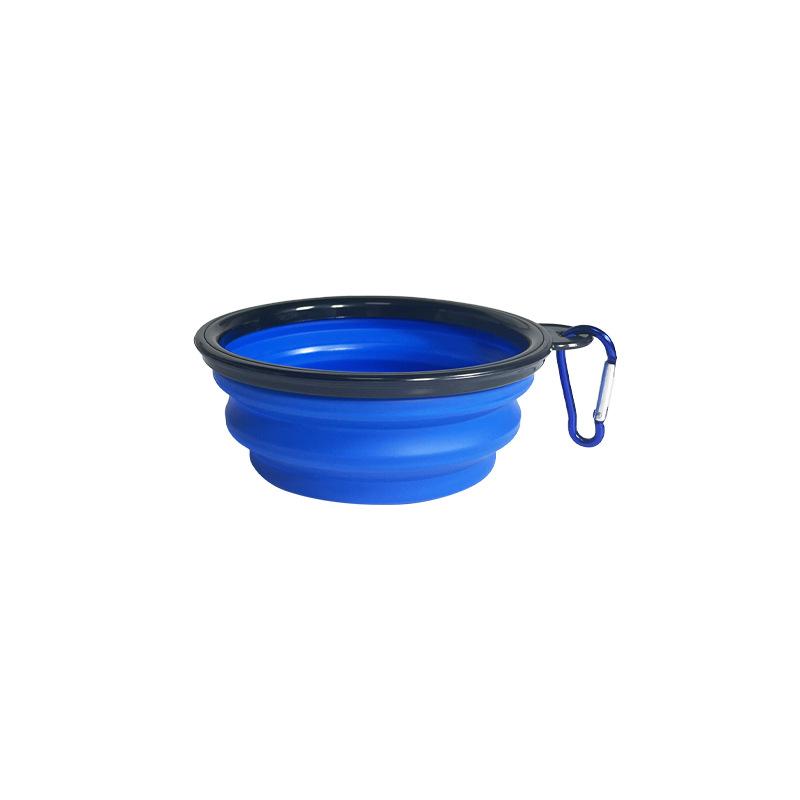 

350ml 1000ml Large Capacity Water Dispenser Pet Folding Bowl Cat Food Basin Portable Pet Food Bowl Durable TPR Bowl Cat and Dog Food Container 1pcs TPE 14.5x5.5cm 1pcs 350ml